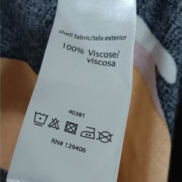 Lascana for Venus Maxi Dress XL Colorful Dress Elastic Waist Yellow and Black - Picture 8 of 12